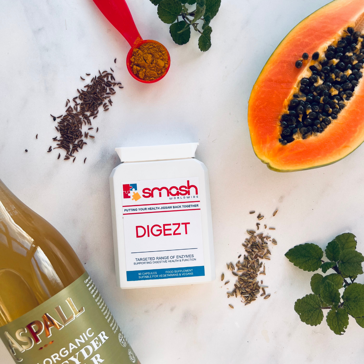 Digestive Enzymes SMASH Worldwide Digezt